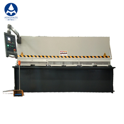 4 * 3200mm Hydraulic Swing Shearing Machine Press Cutter With NC Controller E21s